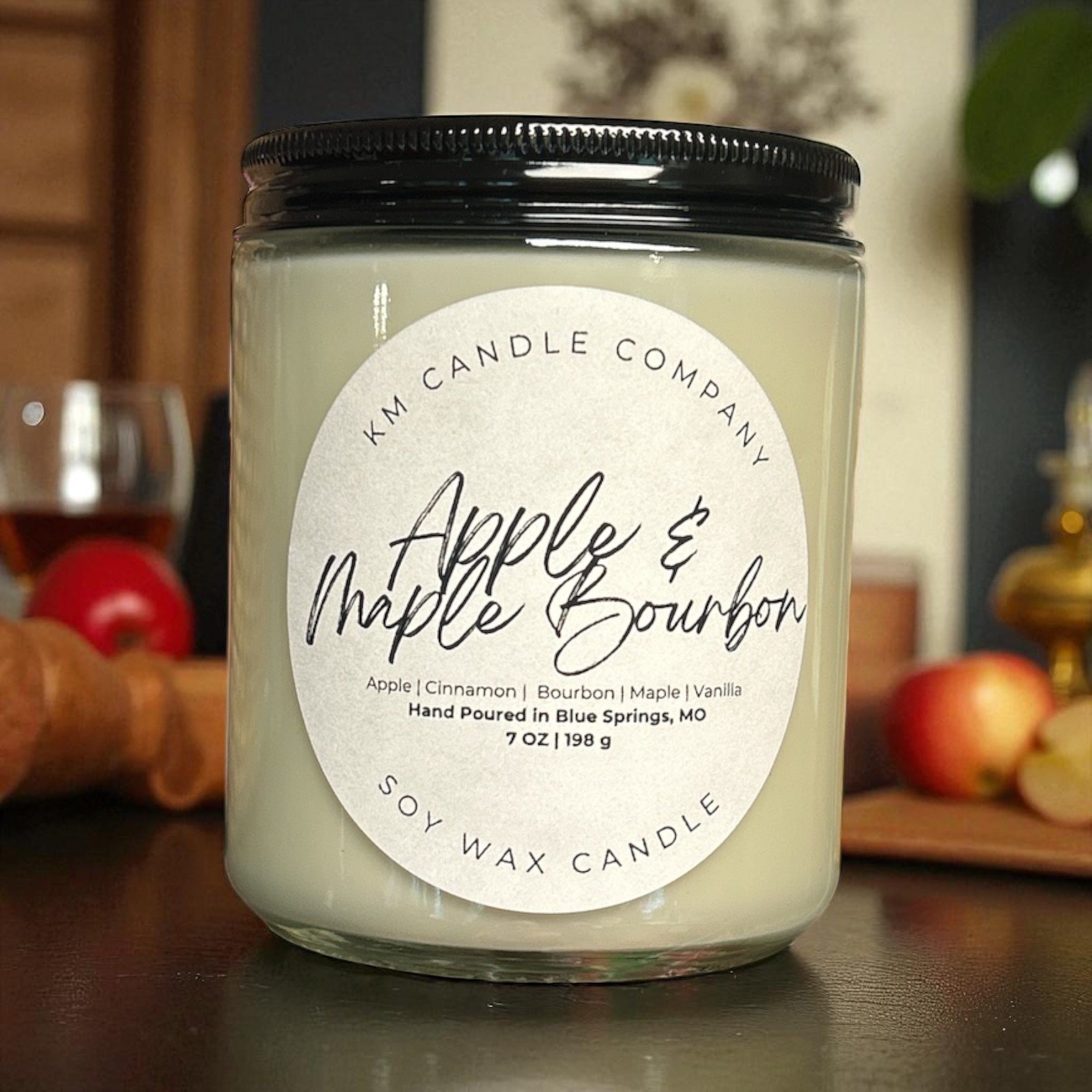 Apple & Maple Bourbon | Candle