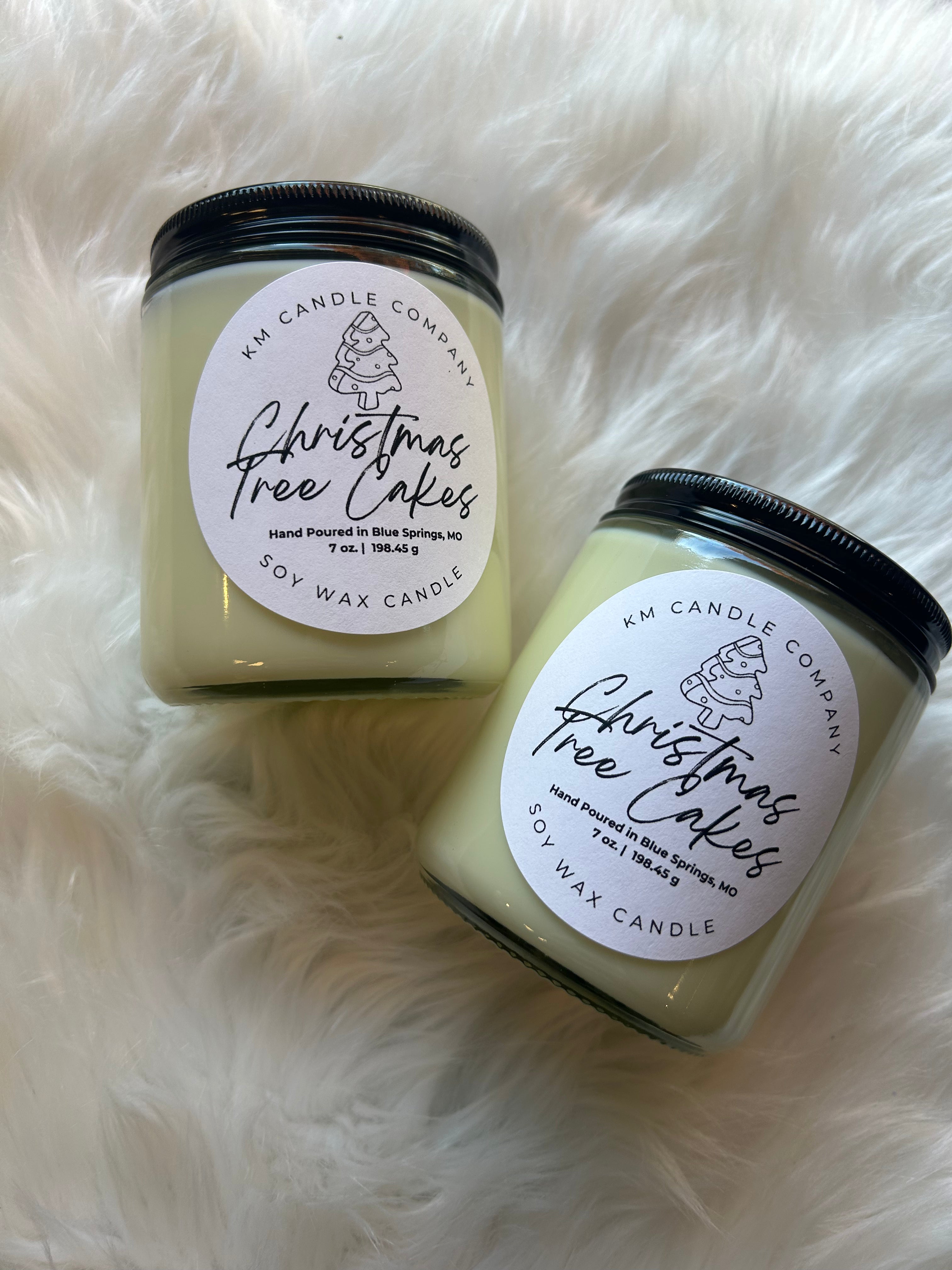 Christmas Tree Cakes | Candle